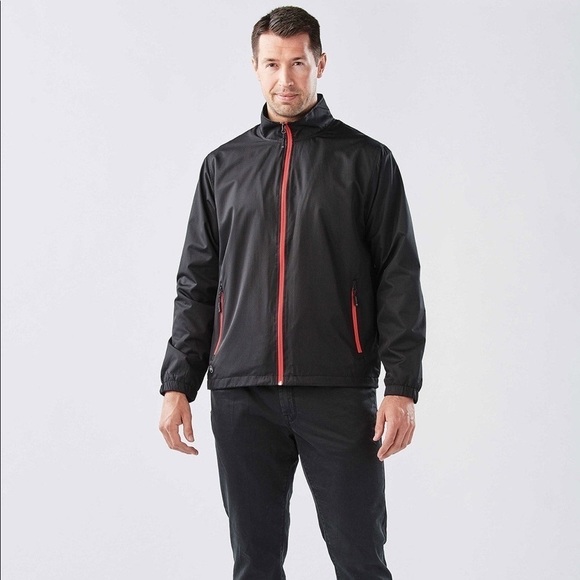 stormtech Jackets & Coats Stormtech Mens Blackred Axis Shell Gsx